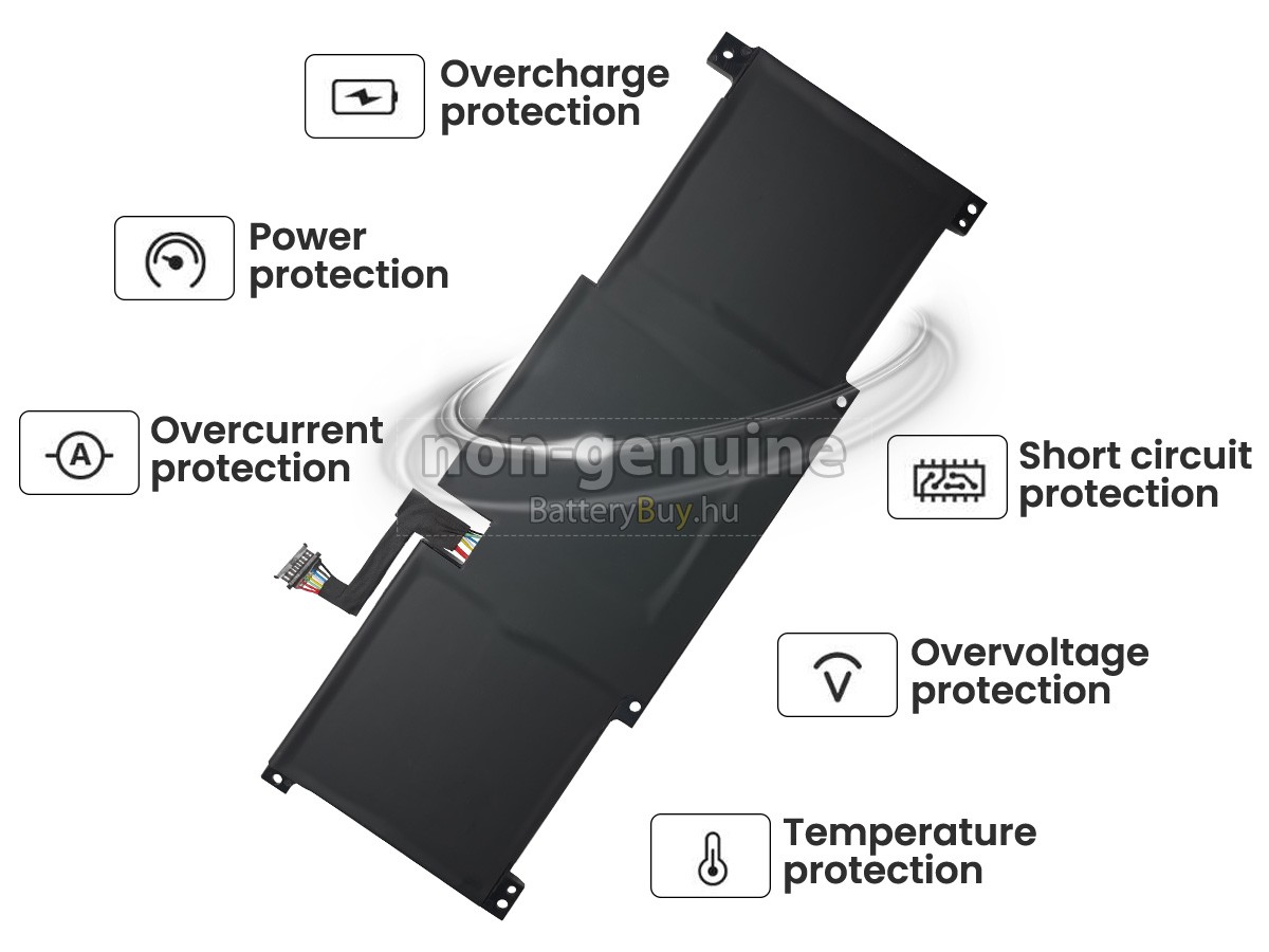 MSI MODERN 14 C12M-040NL helyettesítő akkumulátor