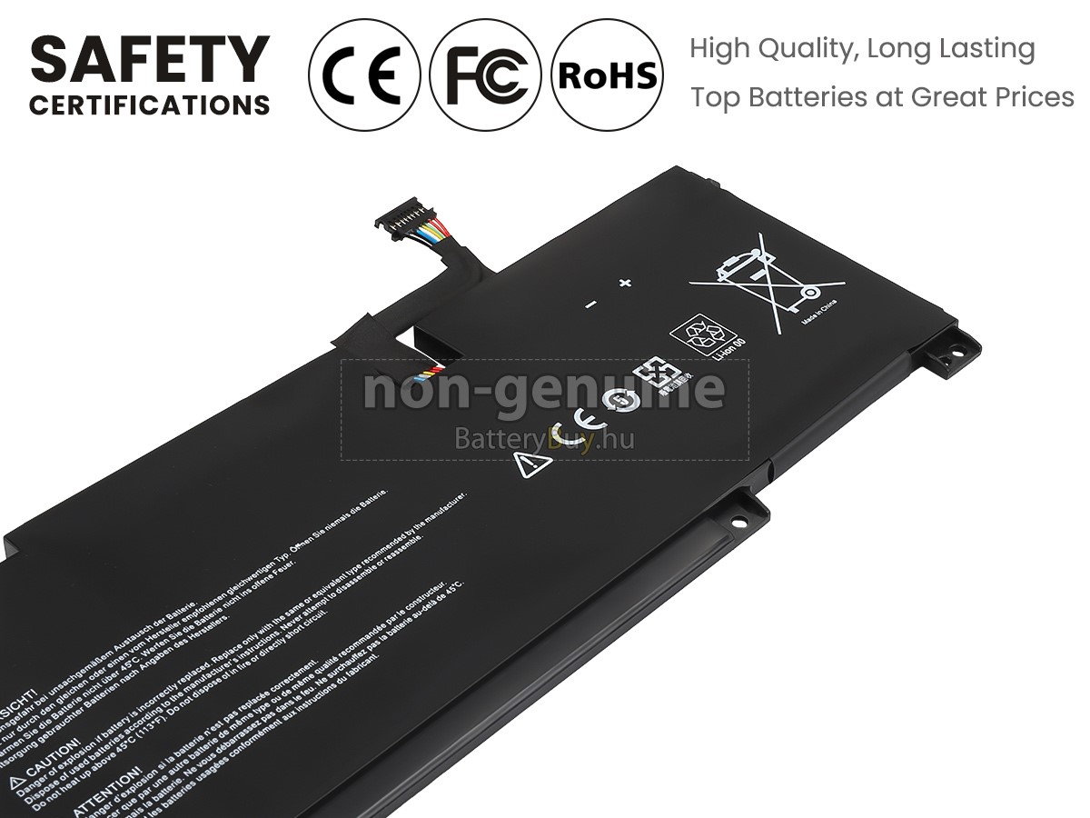 MSI MODERN 14 C12M-040NL helyettesítő akkumulátor