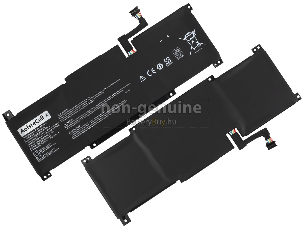 MSI MODERN 14 C12M-040NL helyettesítő akkumulátor