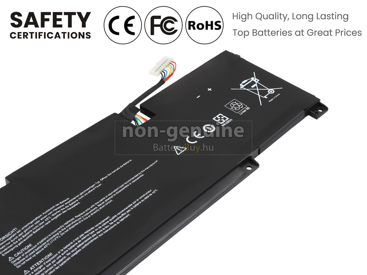 MSI MODERN 14 C12M-040NL helyettesítő akkumulátor