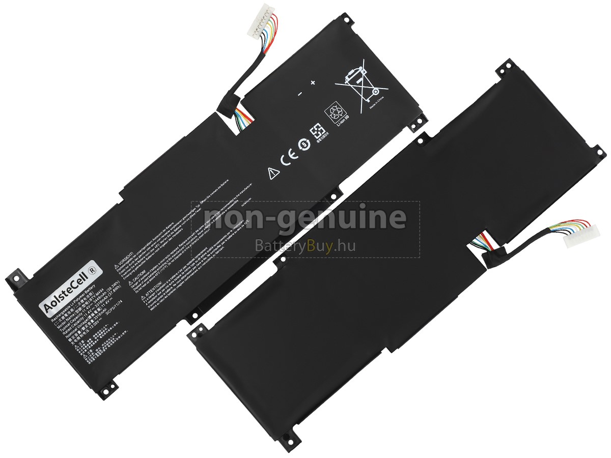 MSI MODERN 14 C12M-040NL helyettesítő akkumulátor