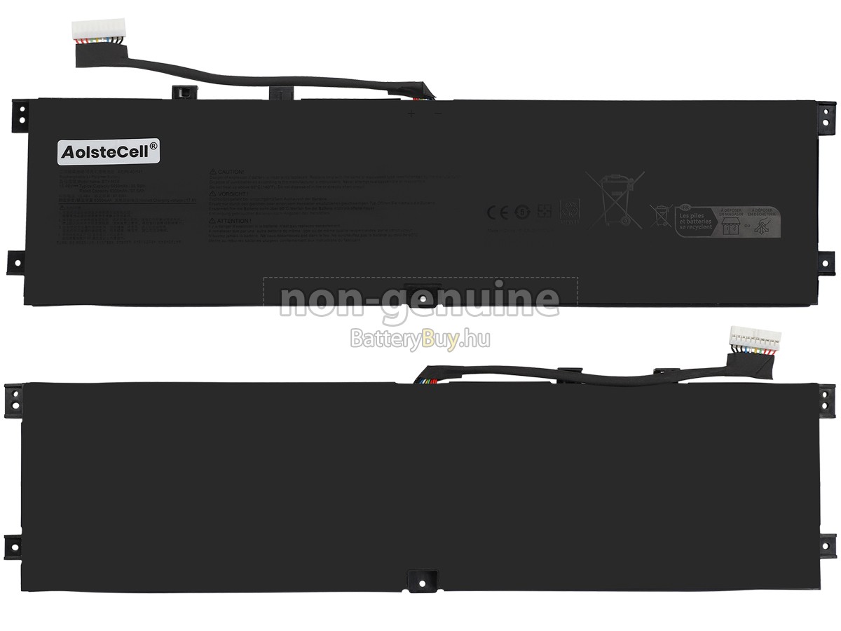 MSI BTY-M58 helyettesítő akkumulátor