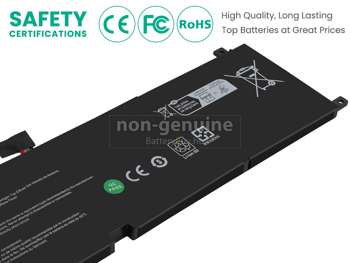 MSI MS-15F2 helyettesítő akkumulátor
