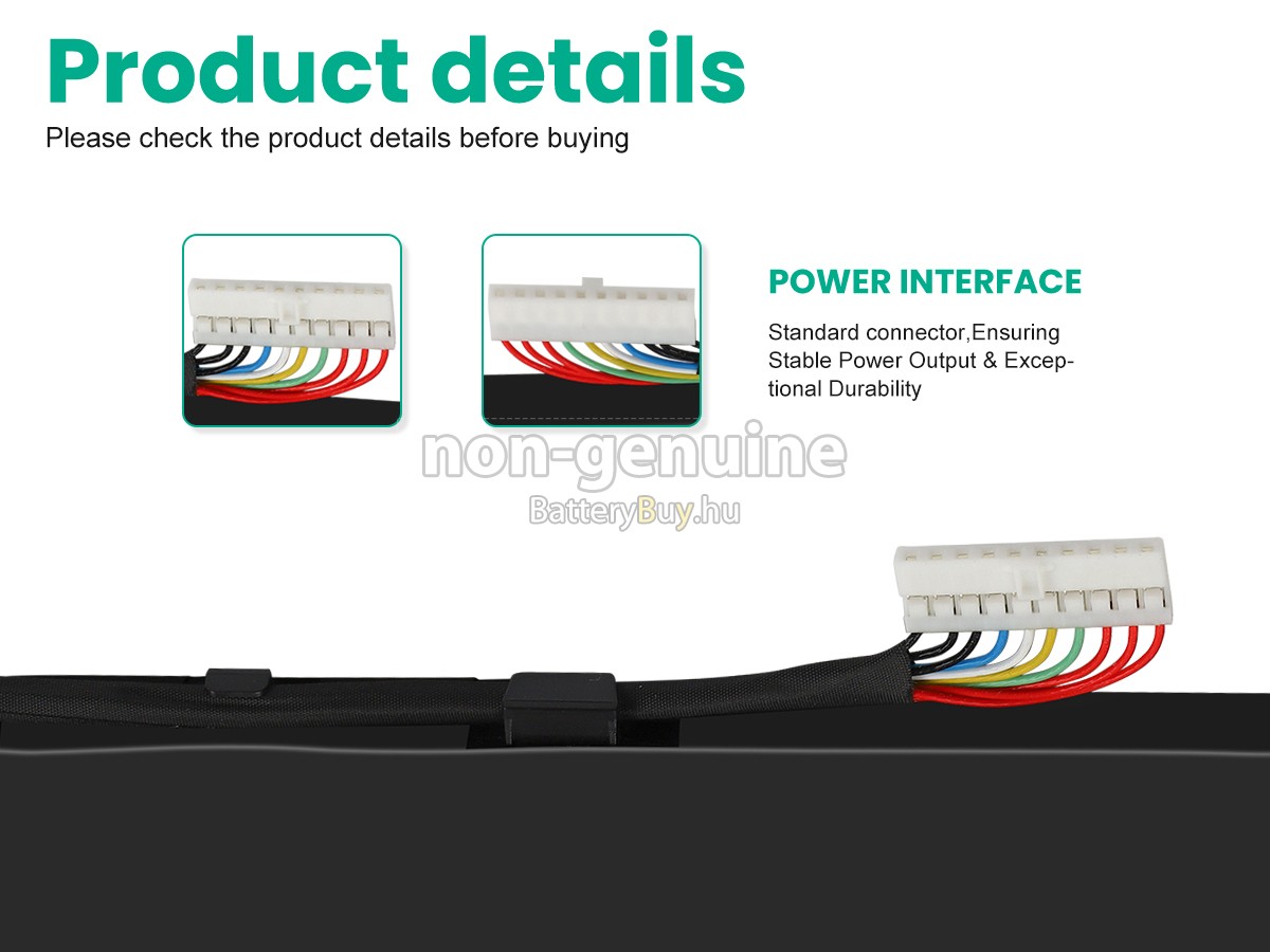 MSI BTY-M6M3 helyettesítő akkumulátor