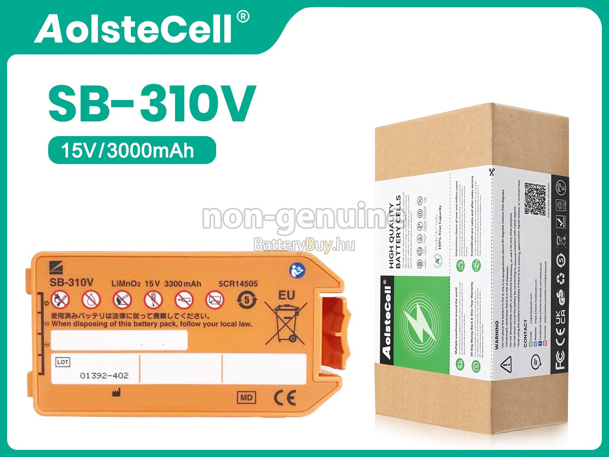 Nihon Kohden SB-310V helyettesítő akkumulátor