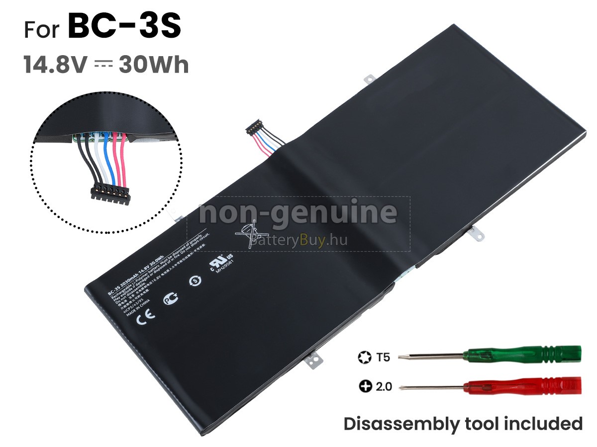 Nokia BC-3S helyettesítő akkumulátor