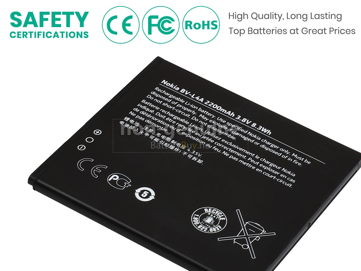 Nokia BL-L4A helyettesítő akkumulátor