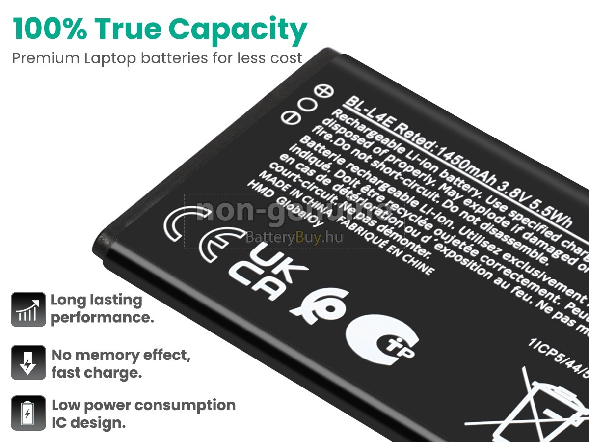 Nokia BL-L4E helyettesítő akkumulátor