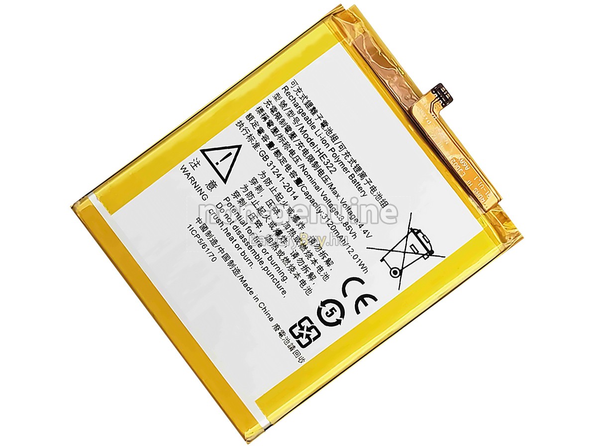 Nokia HE322 helyettesítő akkumulátor