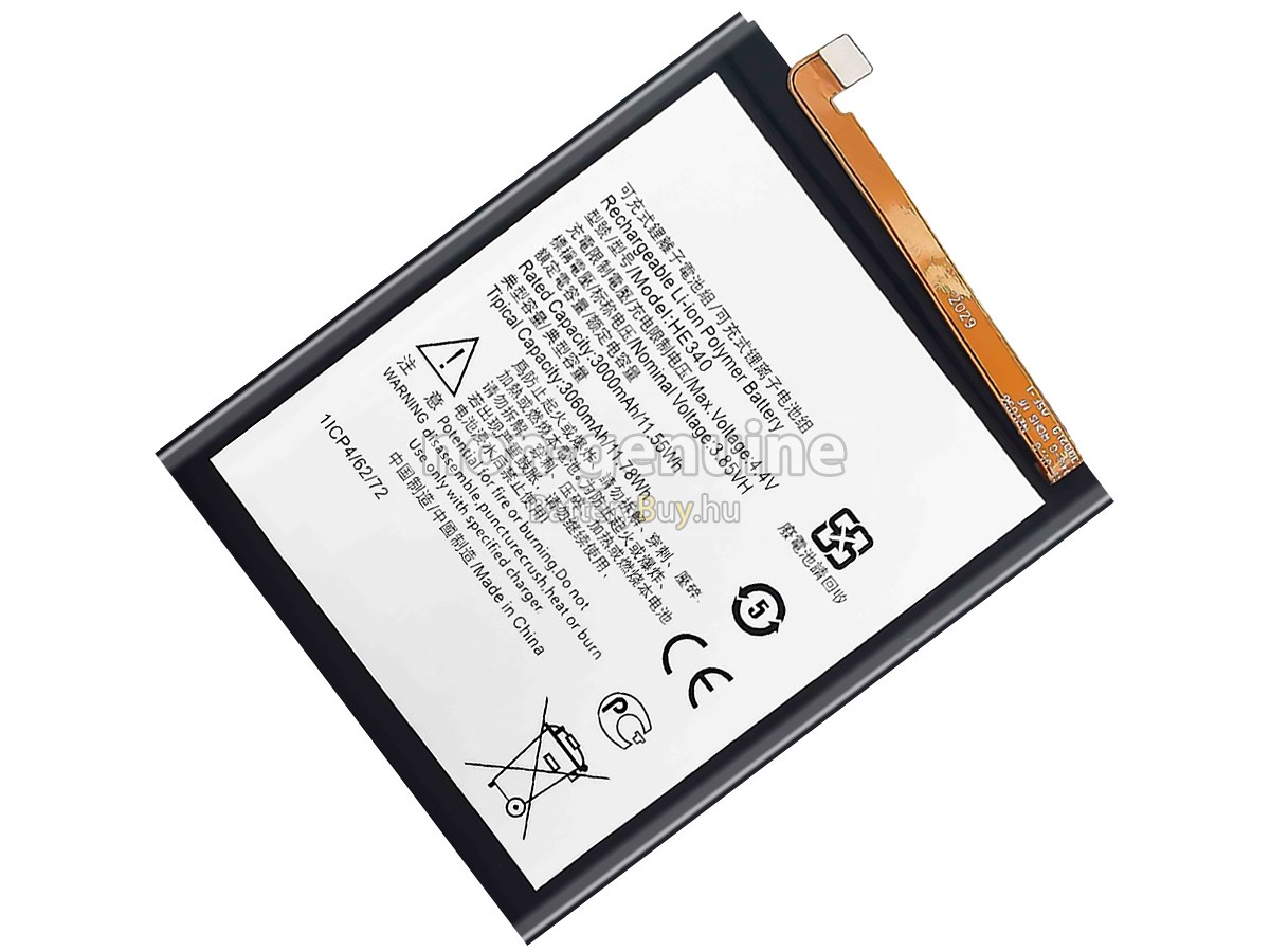 Nokia HE340 helyettesítő akkumulátor