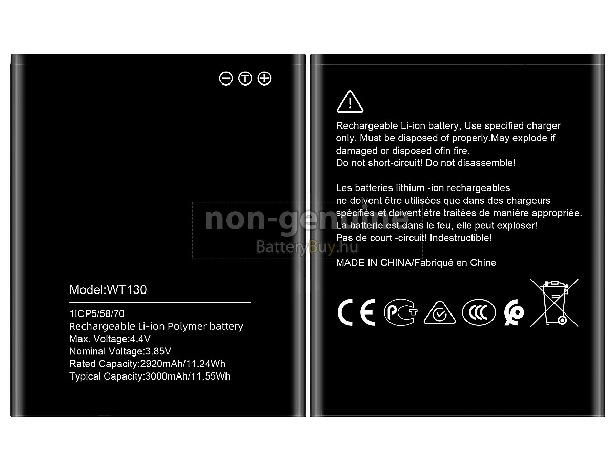Nokia 1.3 helyettesítő akkumulátor