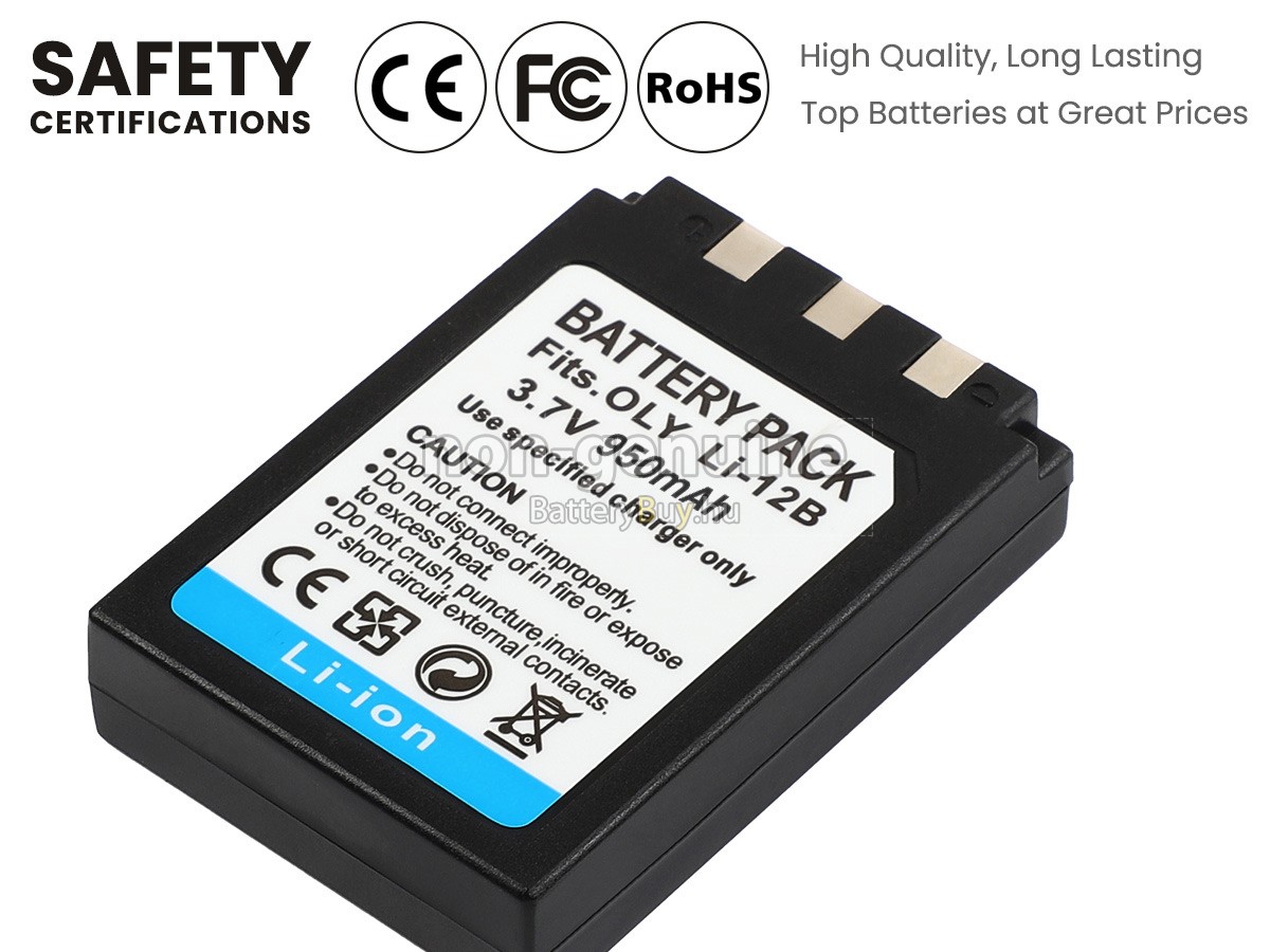 Olympus CAMEDIA D-590 helyettesítő akkumulátor
