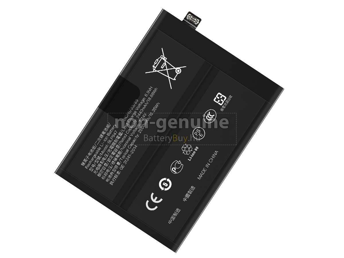 Oppo BLP947 helyettesítő akkumulátor