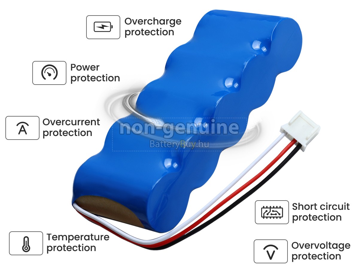 Panametrics 200-081 helyettesítő akkumulátor