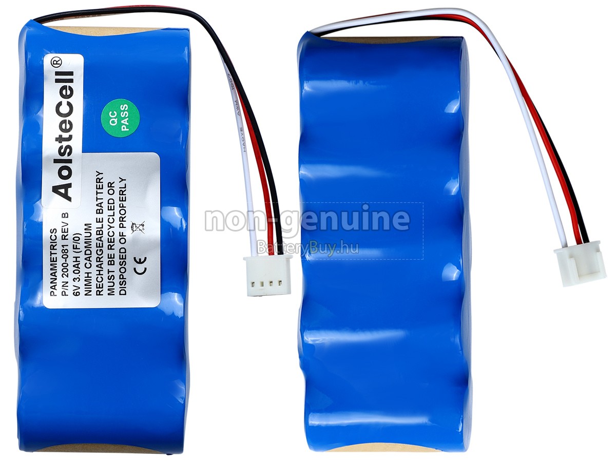 Panametrics 200-081 helyettesítő akkumulátor