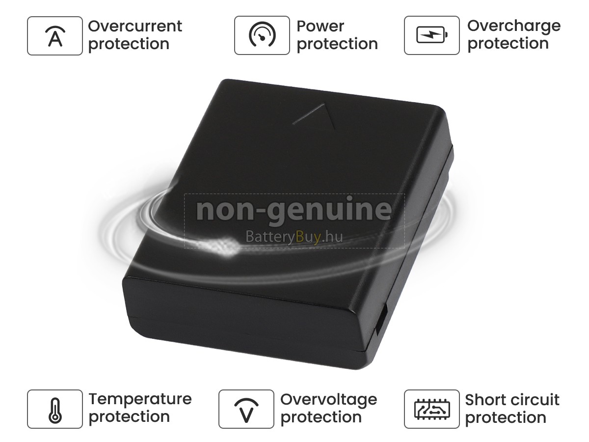 Panasonic LUMIX DMC-FZ5GN helyettesítő akkumulátor