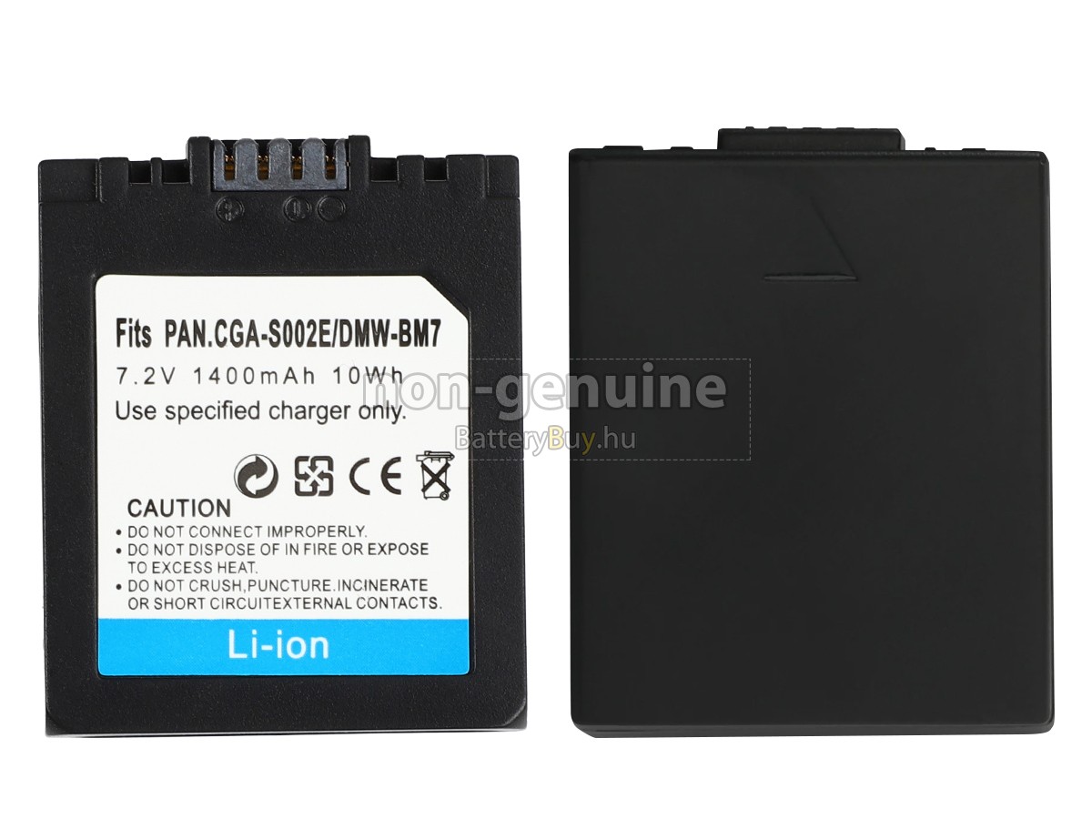 Panasonic LUMIX DMC-FZ5GN helyettesítő akkumulátor