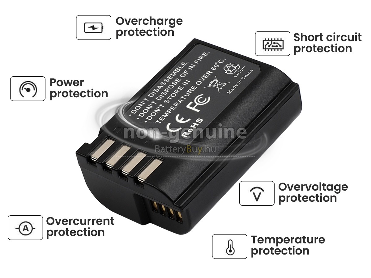 Panasonic DC-GH6L helyettesítő akkumulátor