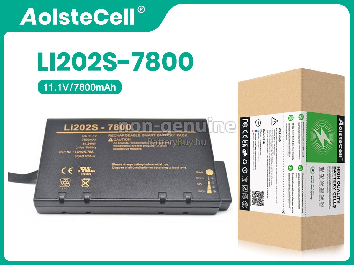 Philips LI202SX-6600 helyettesítő akkumulátor