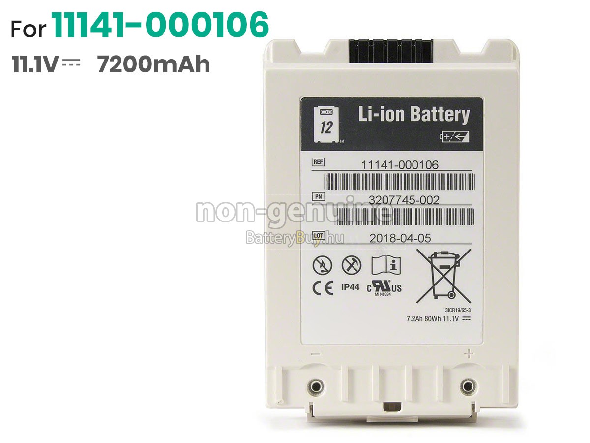 Physio Control 3207745-002 helyettesítő akkumulátor