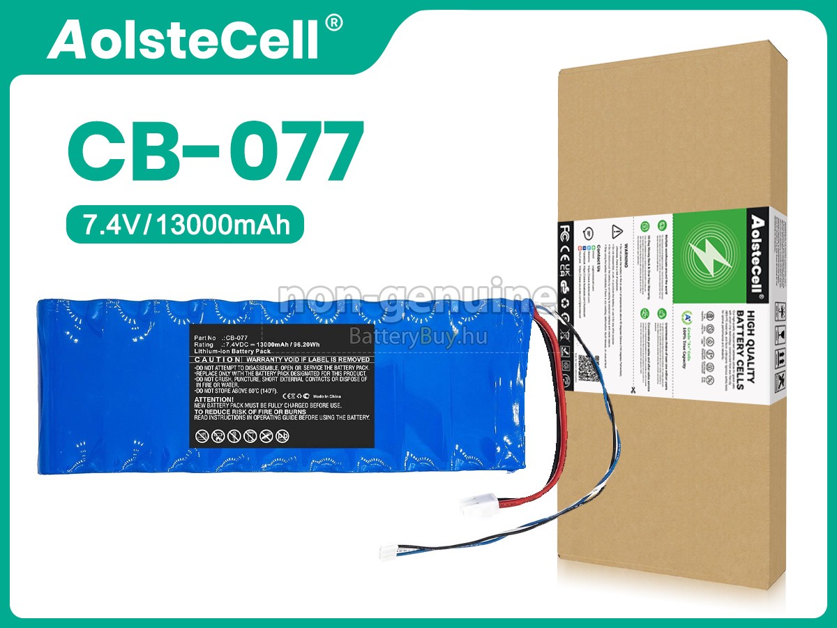 Promax CB-077 helyettesítő akkumulátor