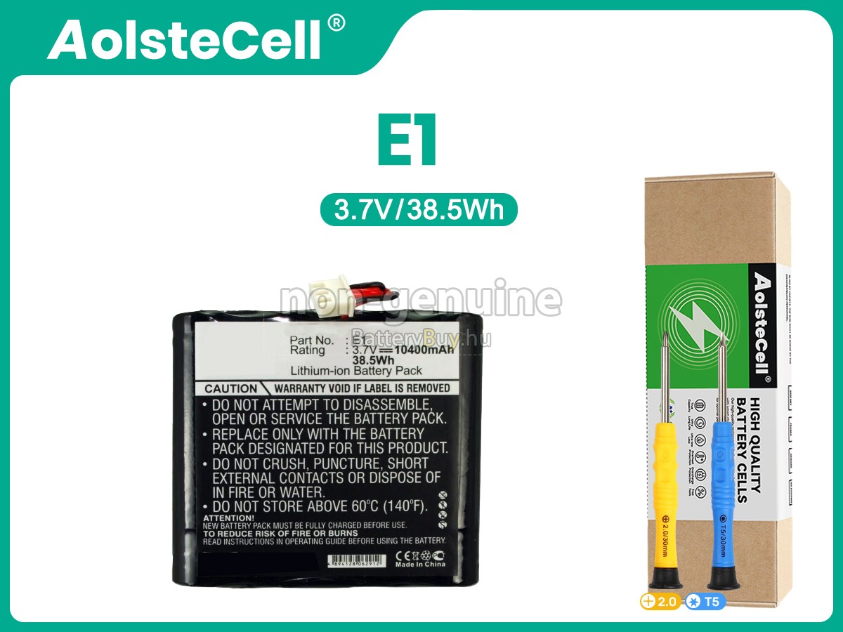 Pure E1 helyettesítő akkumulátor
