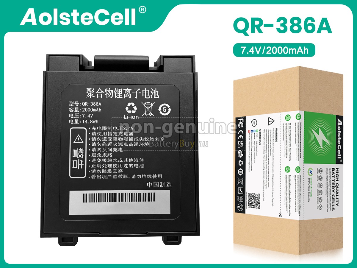 Qirui QR-386A helyettesítő akkumulátor