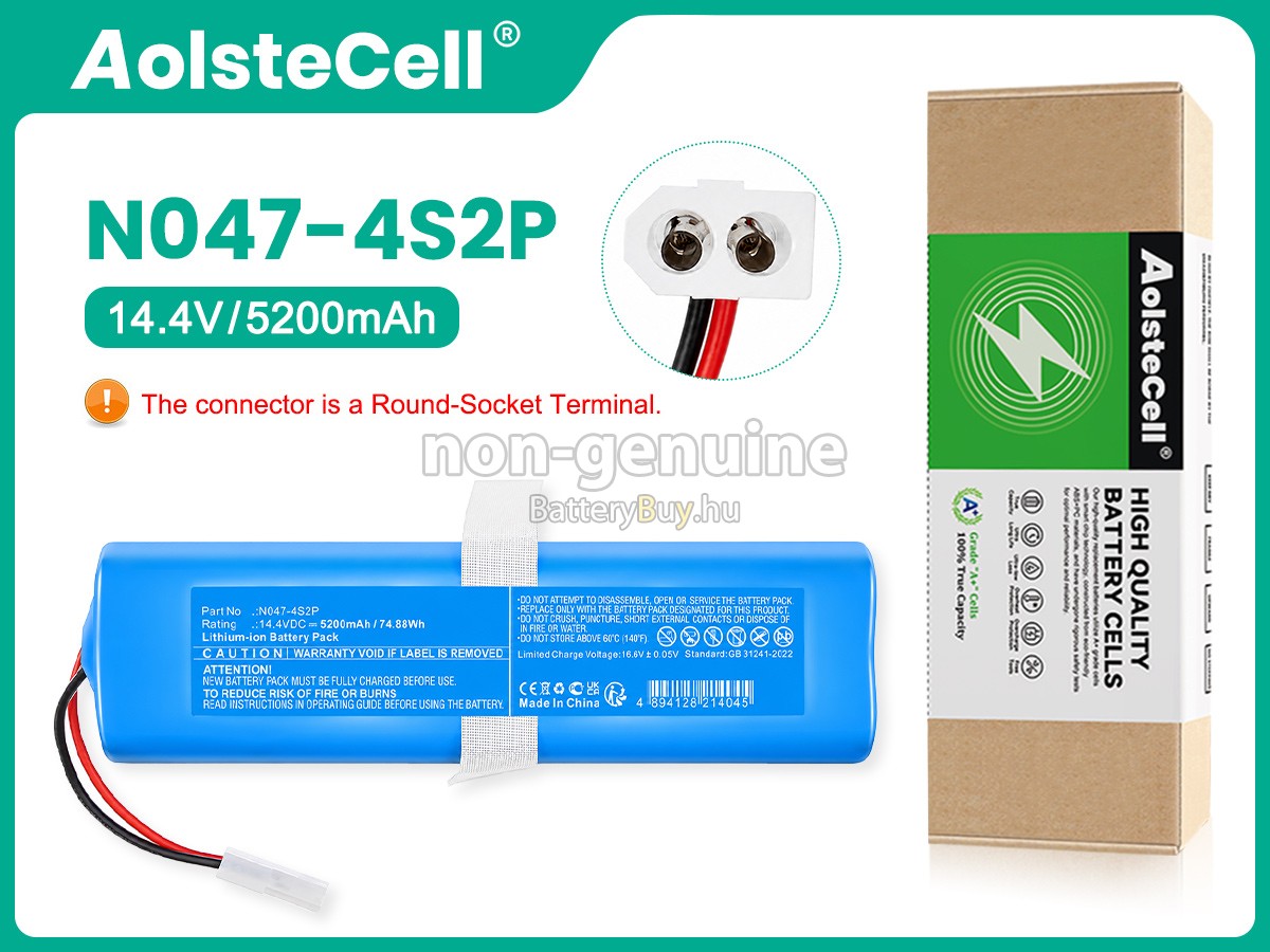 Rowenta N047-4S2P helyettesítő akkumulátor