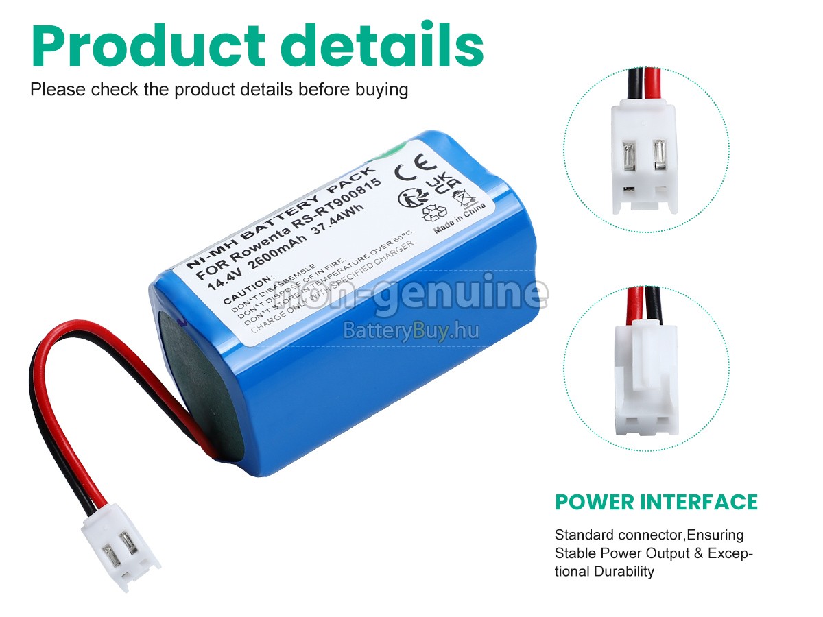 Rowenta RR7157WH helyettesítő akkumulátor