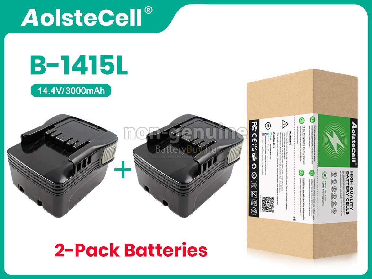 Ryobi 14.4V B-1415L helyettesítő akkumulátor