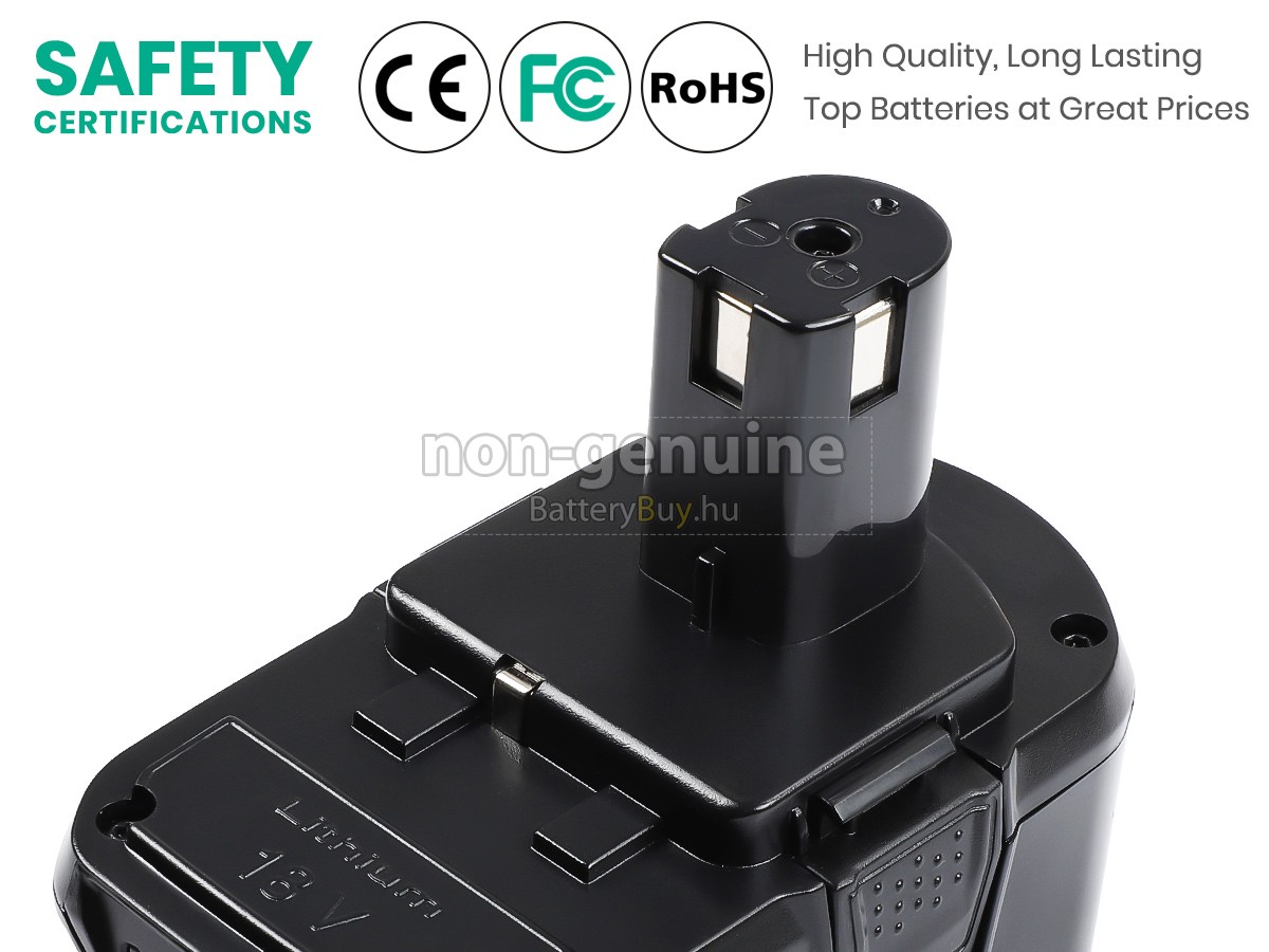 Ryobi RB18L13 helyettesítő akkumulátor