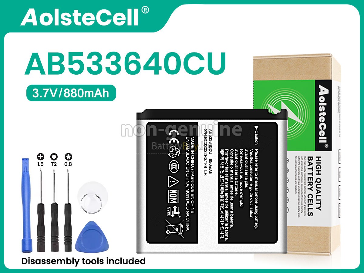 Samsung AB533640CU helyettesítő akkumulátor