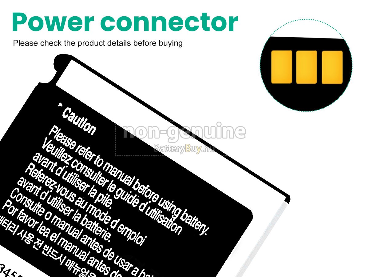 Samsung AB653450CABSTD helyettesítő akkumulátor