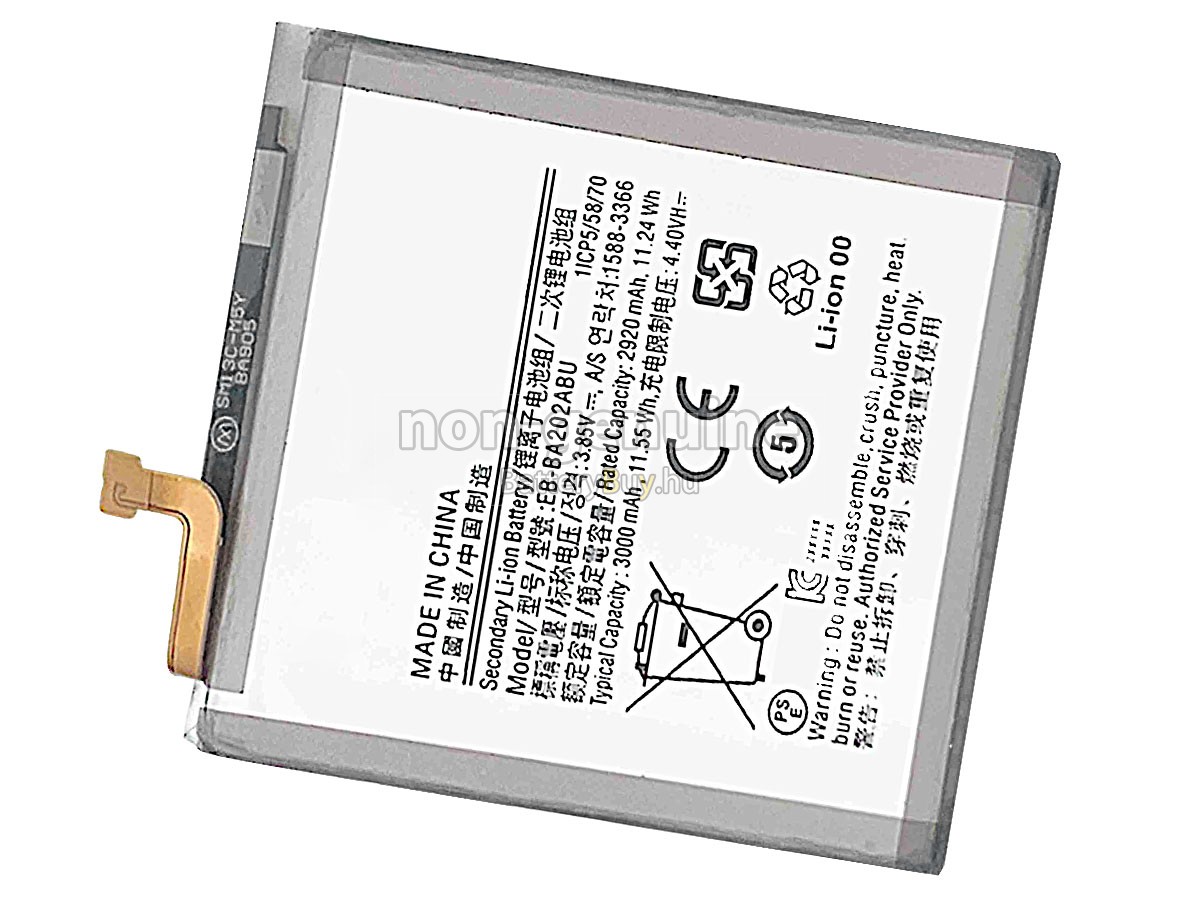 Samsung A10E helyettesítő akkumulátor