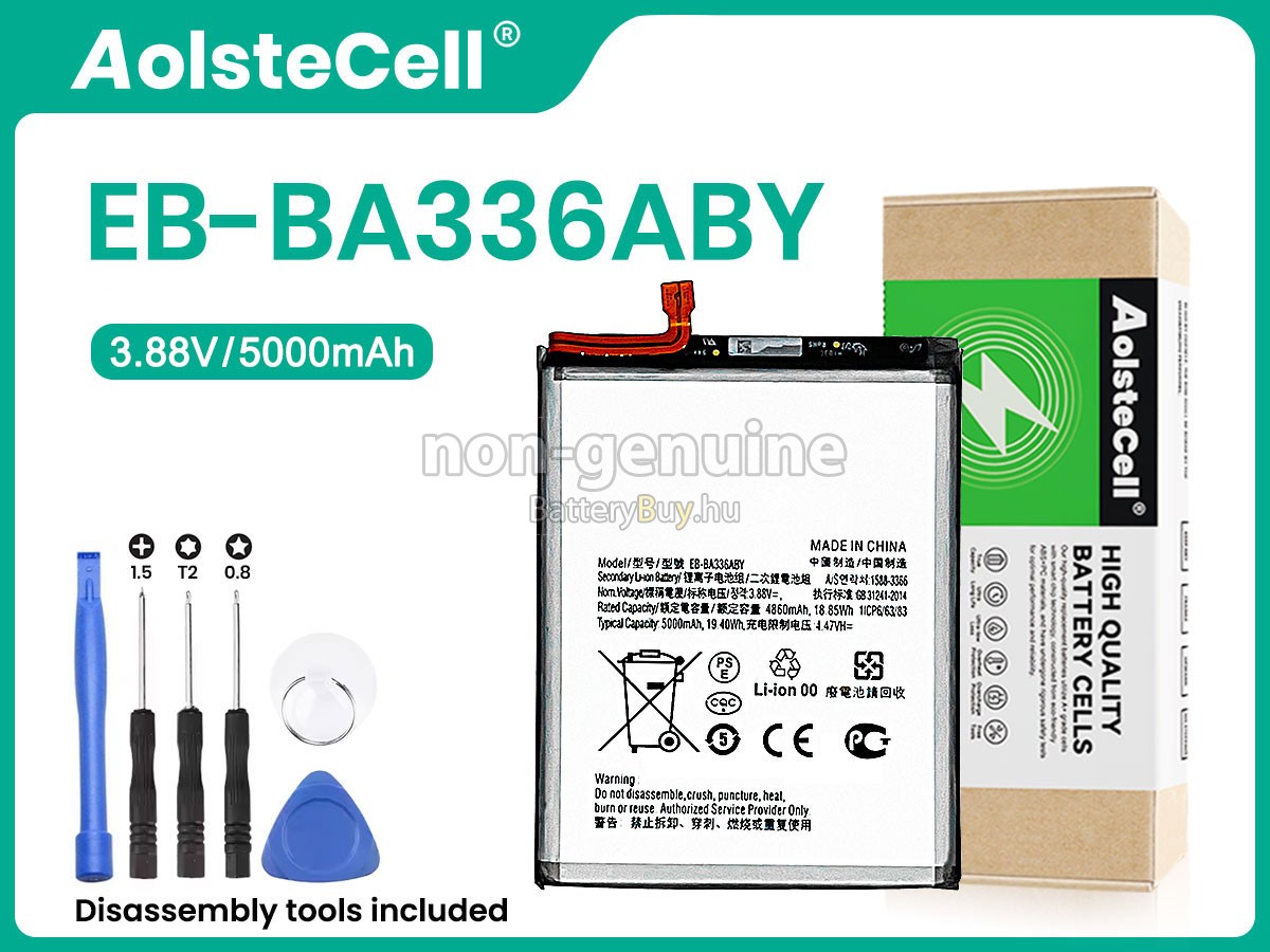 Samsung EB-BA336ABY helyettesítő akkumulátor