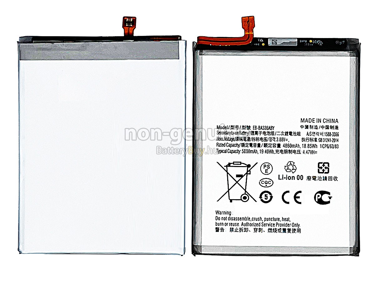 Samsung EB-BA336ABY helyettesítő akkumulátor