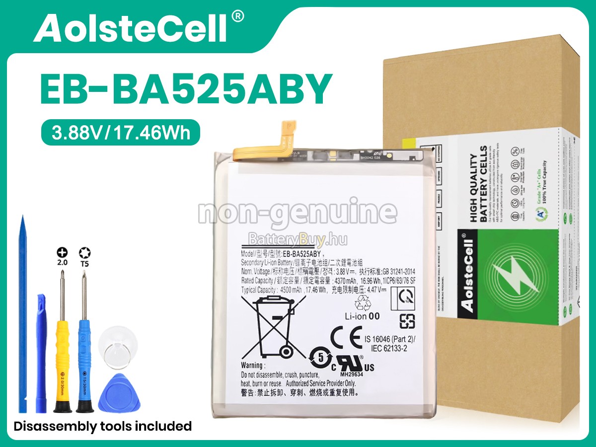 Samsung EB-BA525ABY helyettesítő akkumulátor