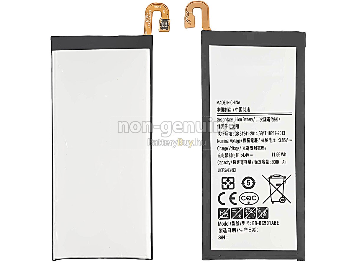 Samsung C5 PRO helyettesítő akkumulátor