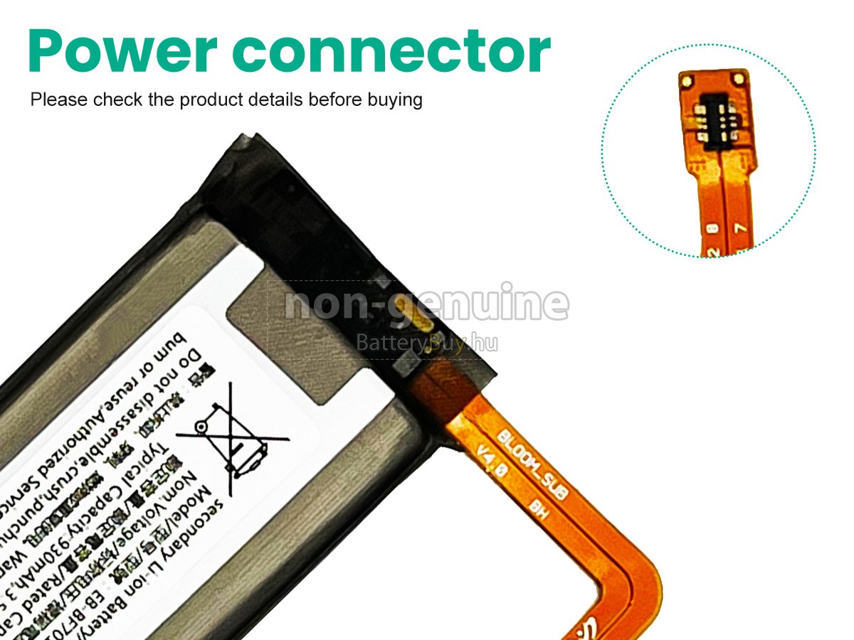 Samsung GALAXY Z FILP 1 helyettesítő akkumulátor