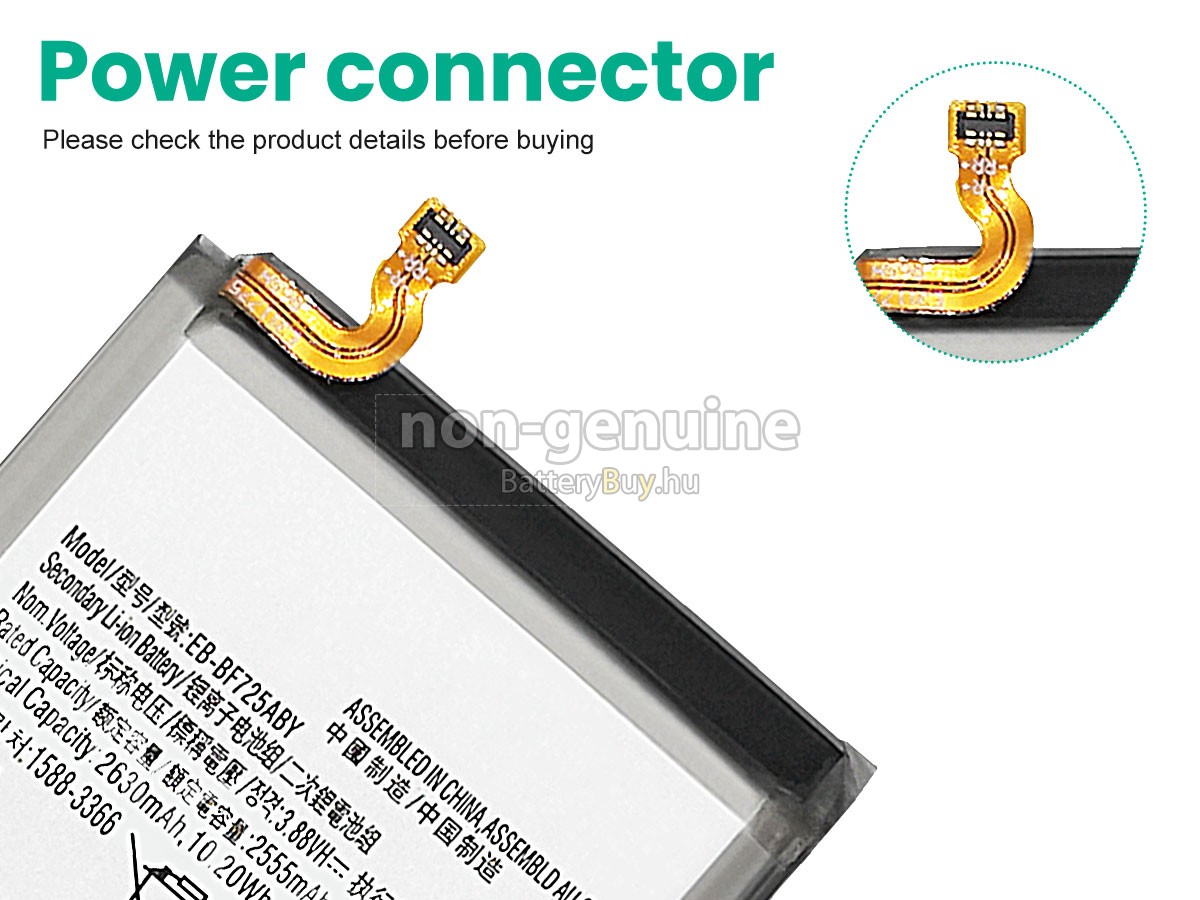 Samsung EB-BF725ABY helyettesítő akkumulátor