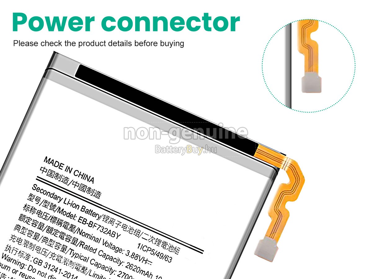 Samsung Z FLIP 5 helyettesítő akkumulátor