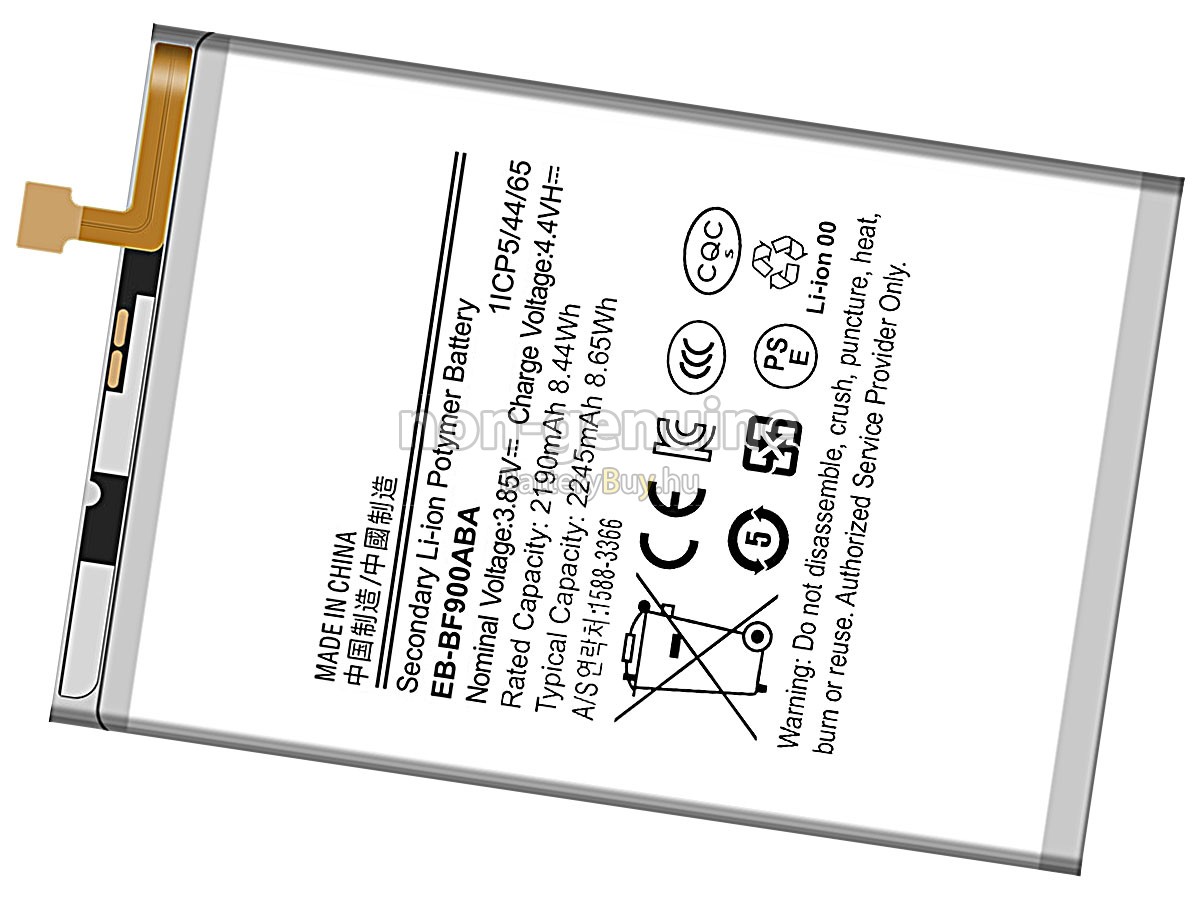 Samsung EB-BF900ABA helyettesítő akkumulátor