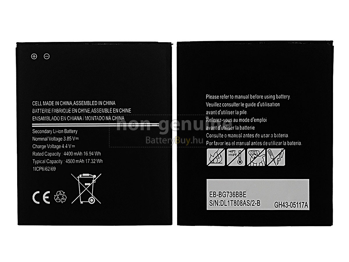 Samsung EB-BG736BBE helyettesítő akkumulátor
