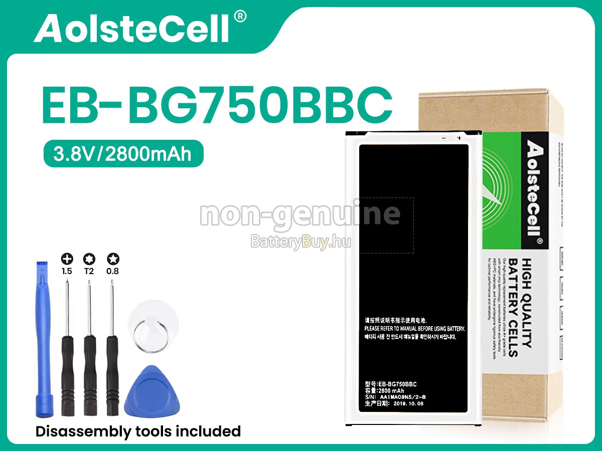 Samsung EB-BG750BBC helyettesítő akkumulátor