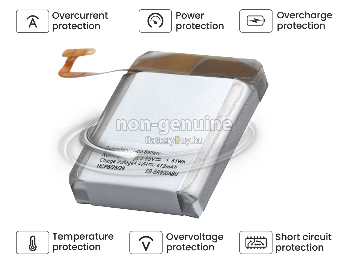 Samsung EB-BR800ABU helyettesítő akkumulátor