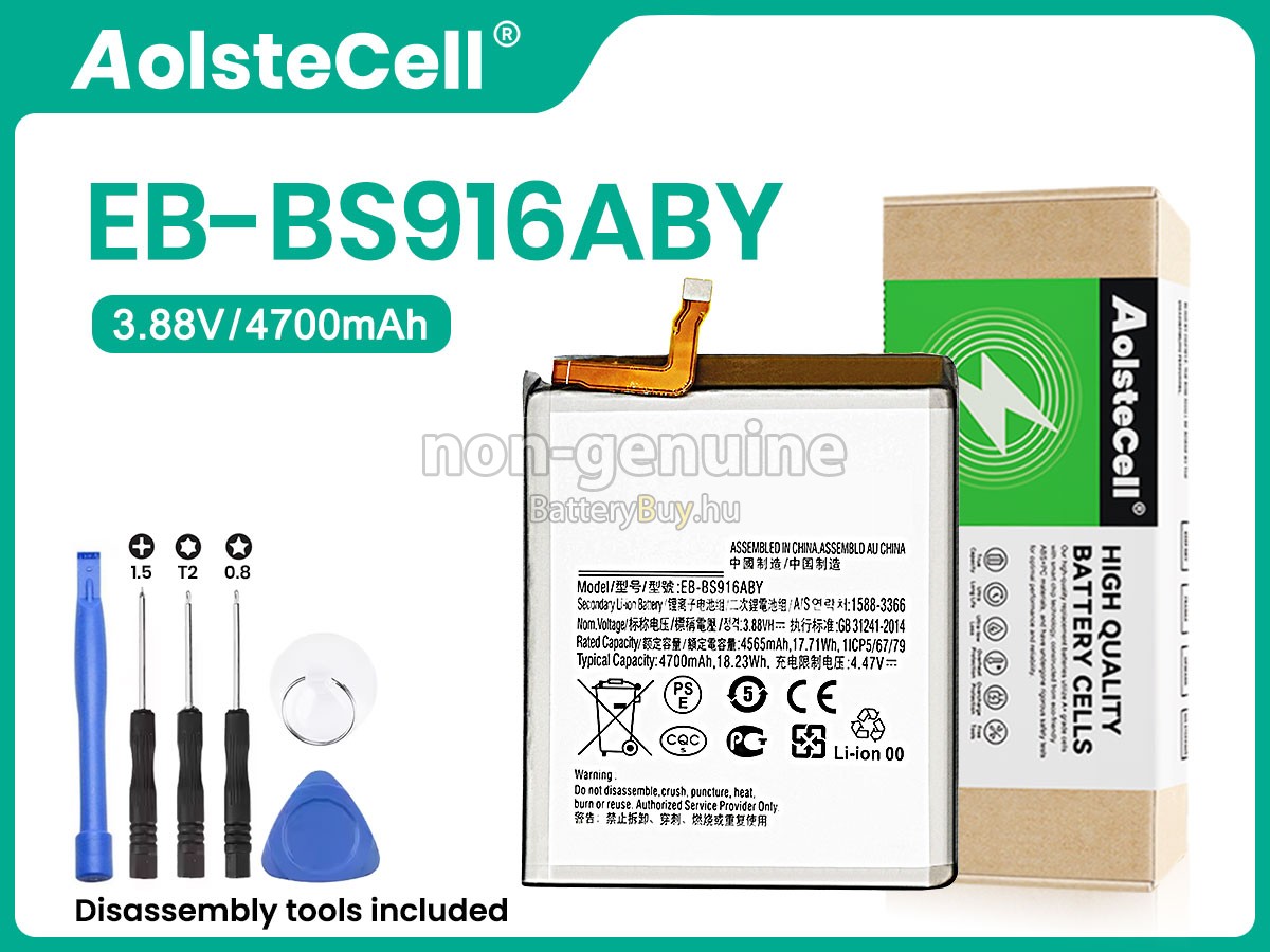 Samsung EB-BS916ABY helyettesítő akkumulátor