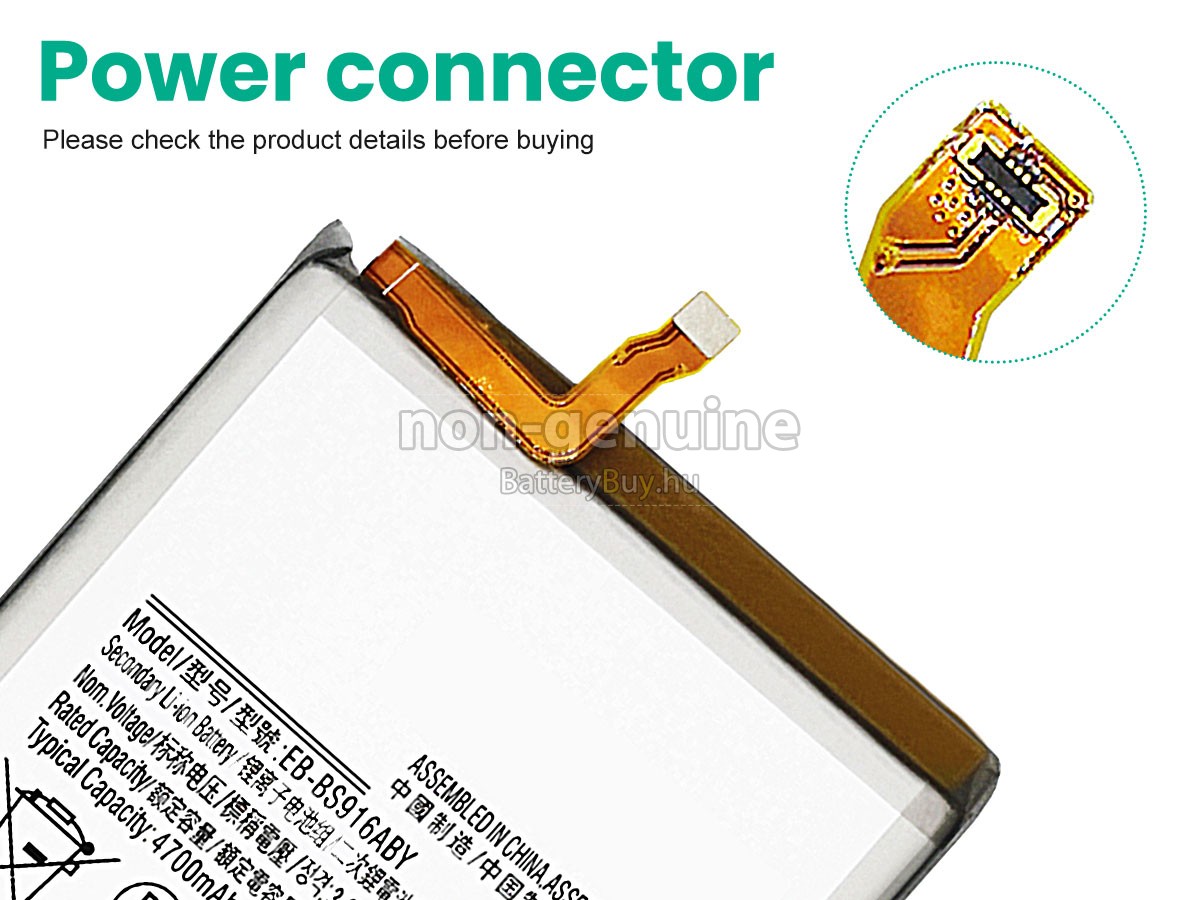 Samsung EB-BS916ABY helyettesítő akkumulátor