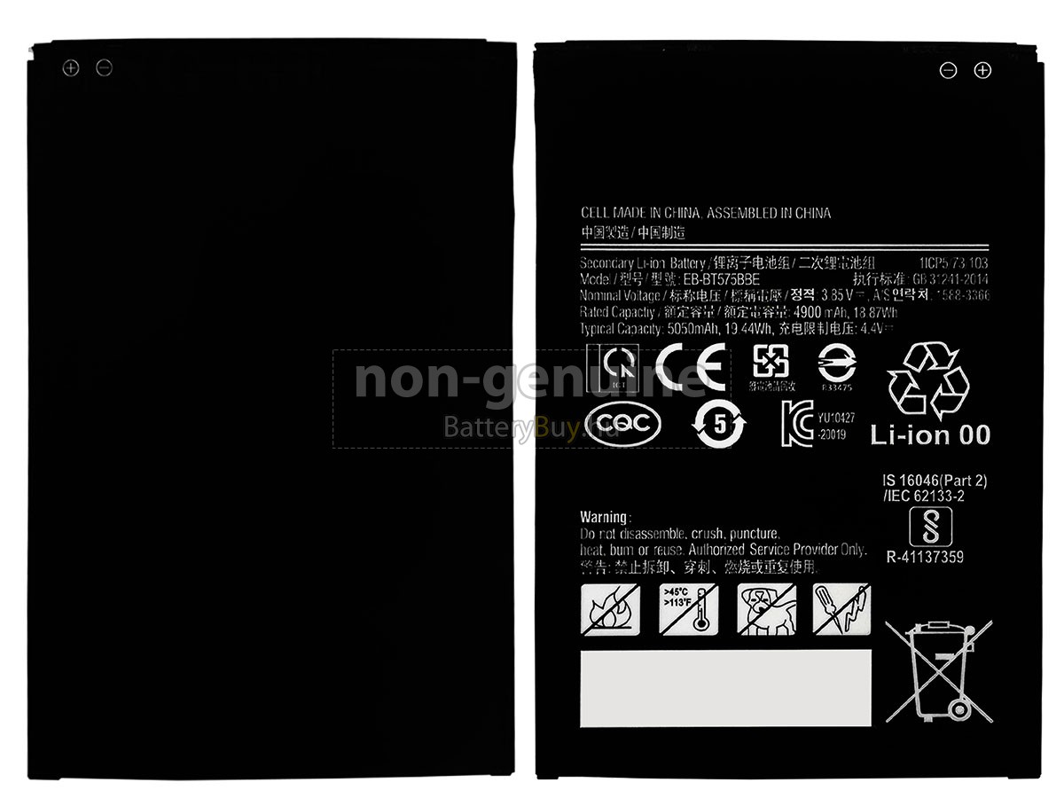 Samsung EB-BT575BBE helyettesítő akkumulátor