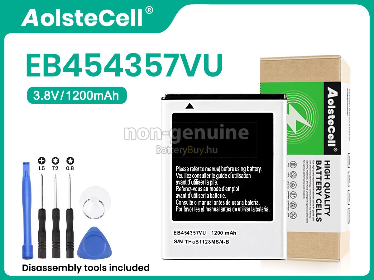 Samsung EB454357VA helyettesítő akkumulátor