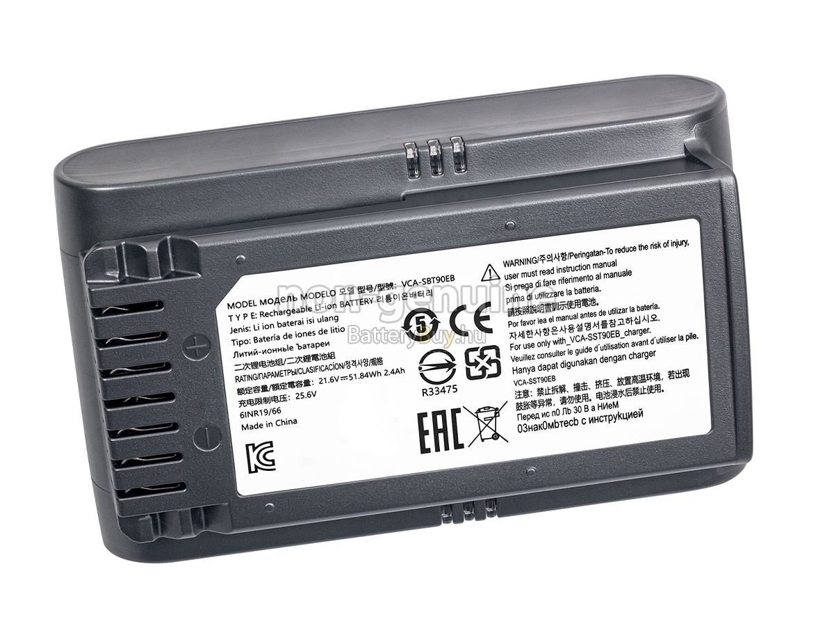 Samsung VS20T7511T5/AA helyettesítő akkumulátor